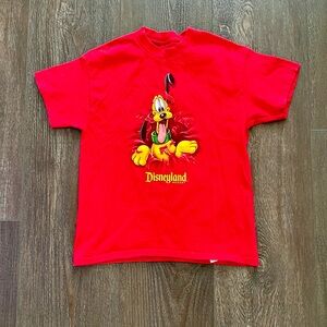 Hanes Red Kids Disneyland Pluto Graphic Tee